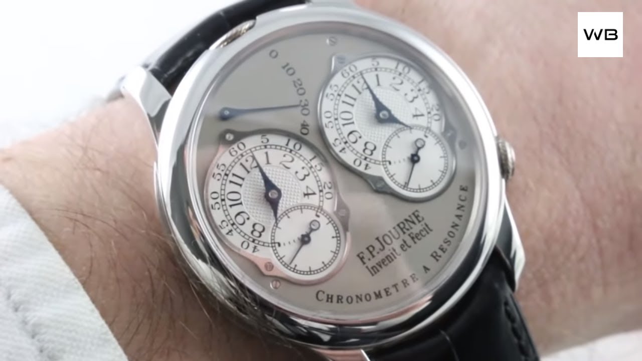 F.P. Journe Chronometre a Resonance Luxury Watch Review