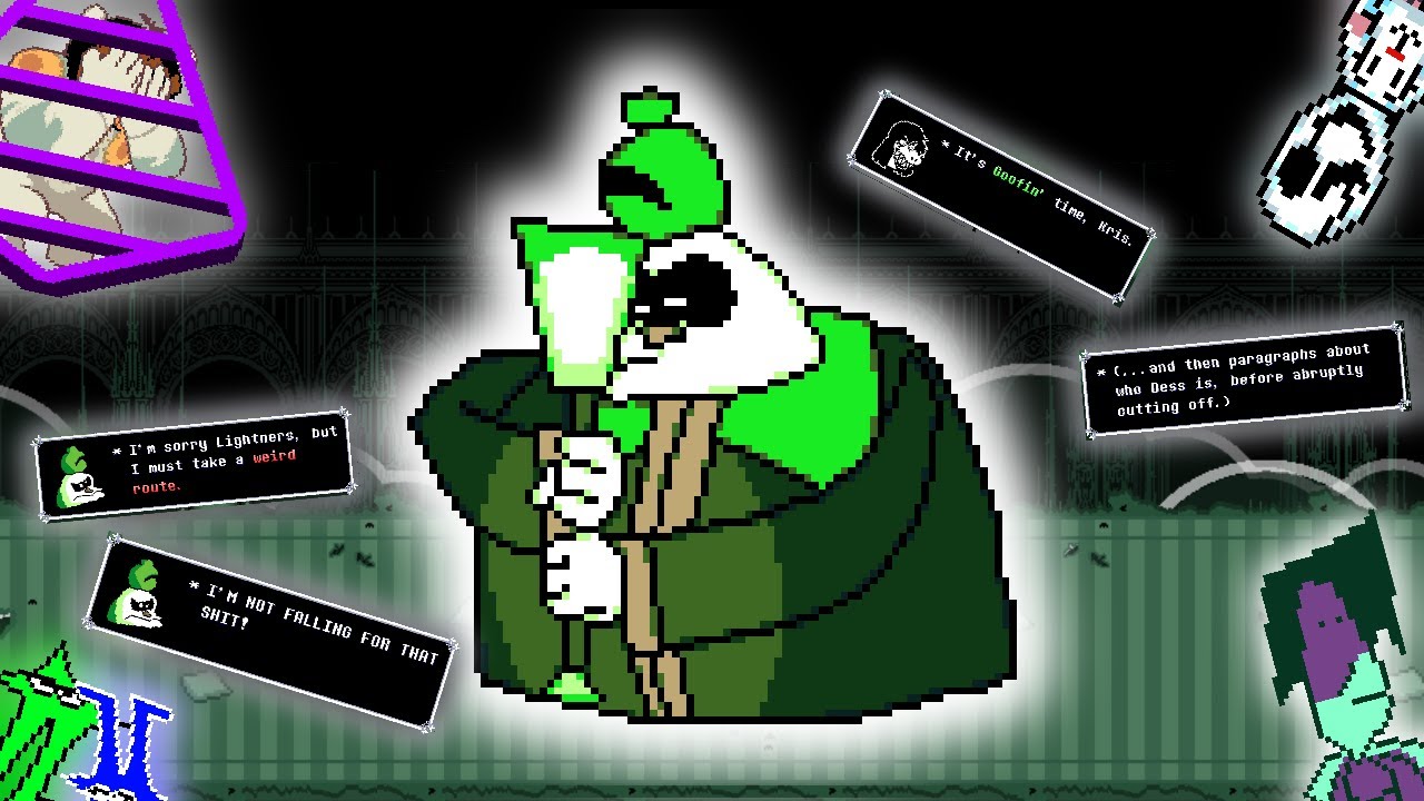 The Chapter 4 Boss' Intro Cutscene