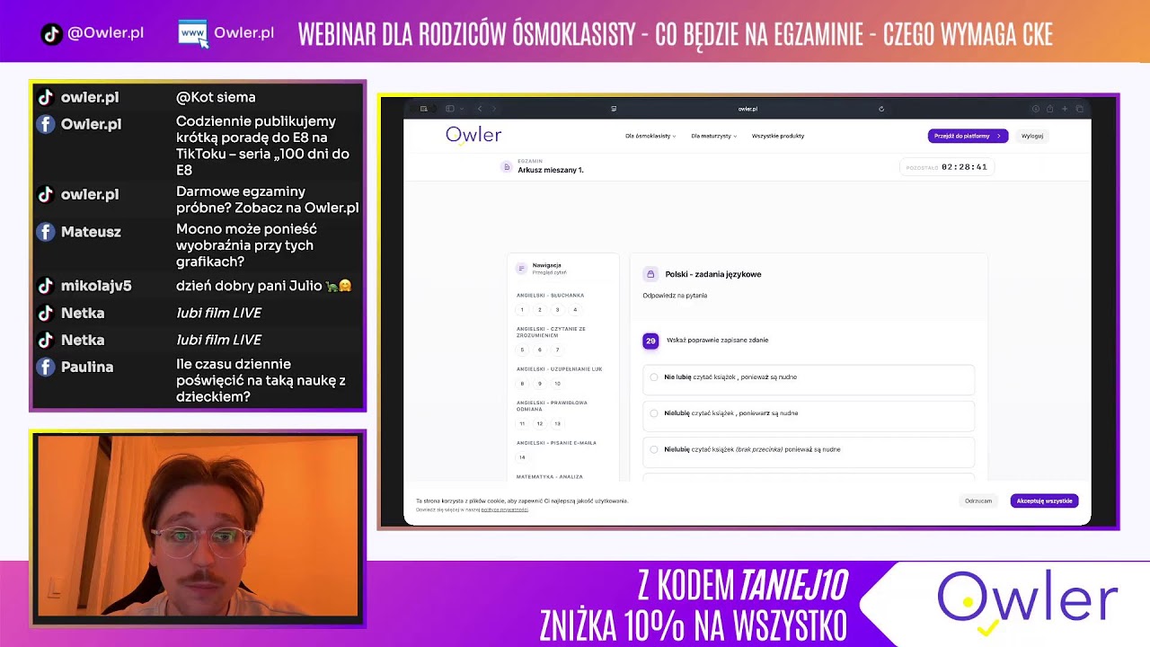 Czego wymaga CKE na E8