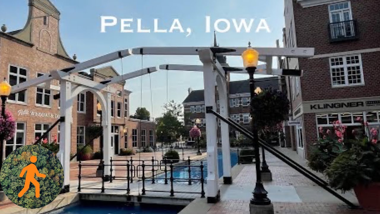 Pella, Iowa Historic Downtown - What even is this place?