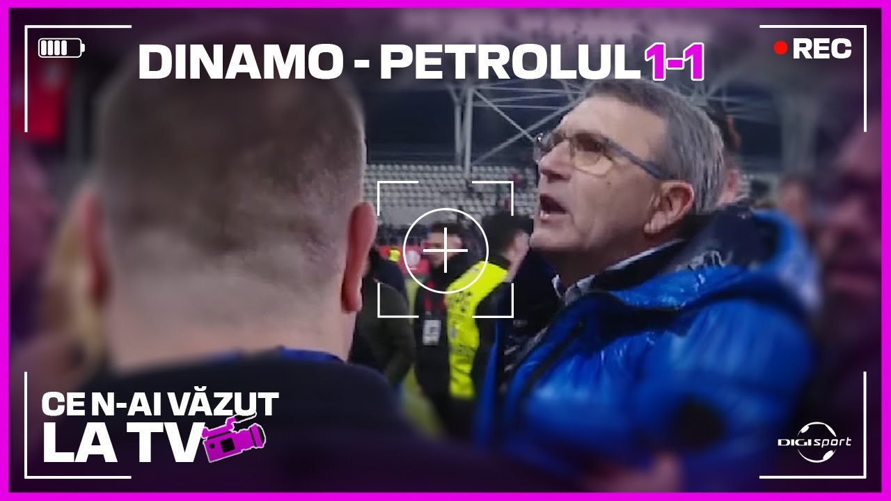 Scandal între Neagoe și suporteri la final de Dinamo - Petrolul?