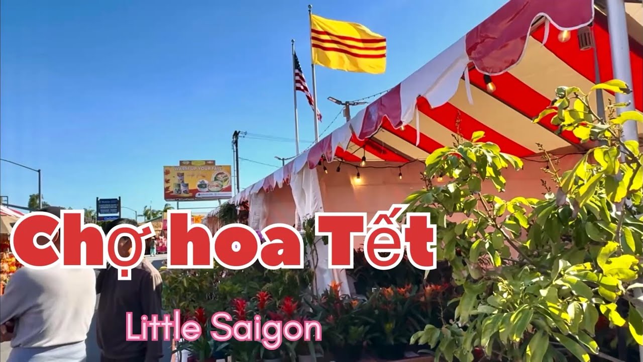 Khai mạc chợ hoa tết Bính ngọ 2026 In Little Saigon 