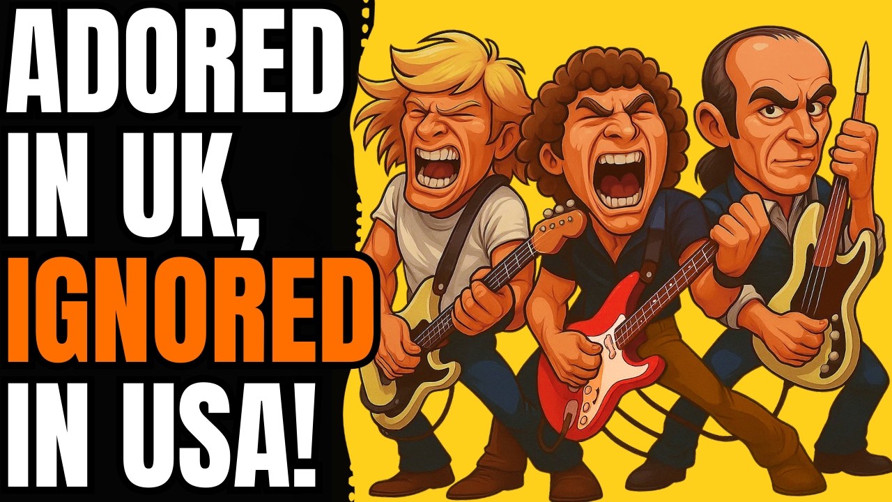 10 British Classic Rock Legends IGNORED By America!  70s and 80s 