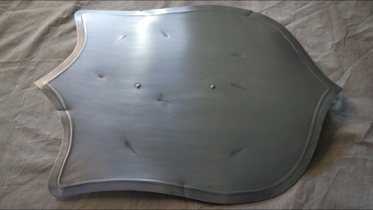 how to make a metal shield (easy)