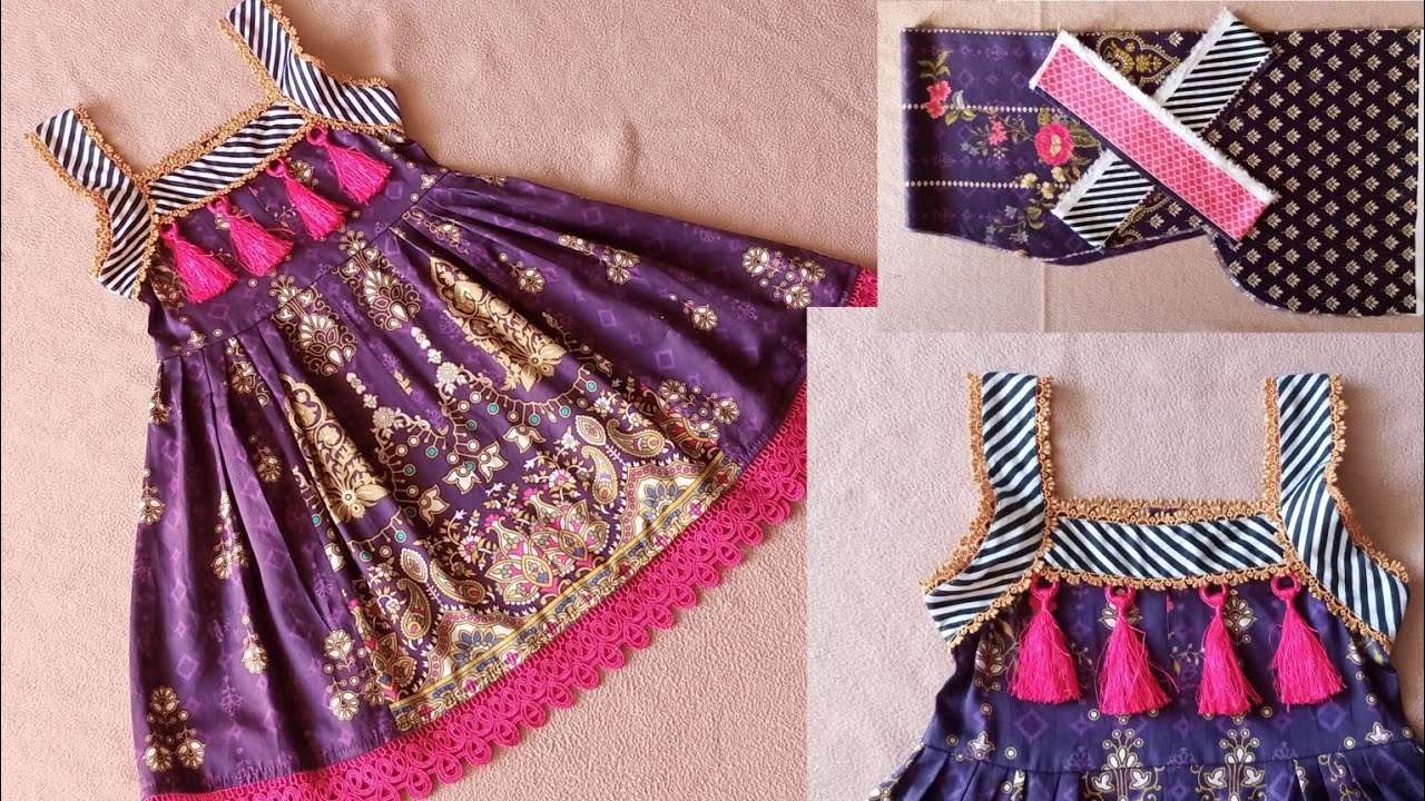 New Summer Frock Cutting and Stitching Step by Step