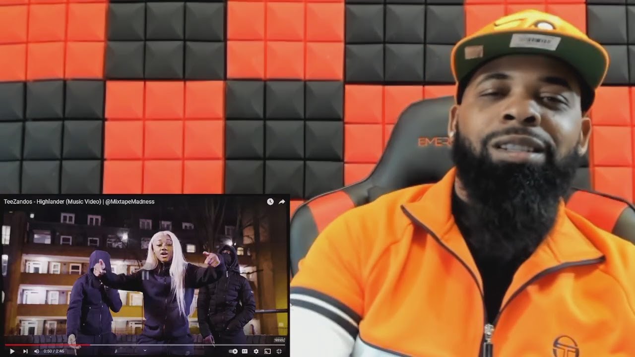 AMERICAN RAPPER REACTS TO -TeeZandos - Highlander (Music Video) | @MixtapeMadness