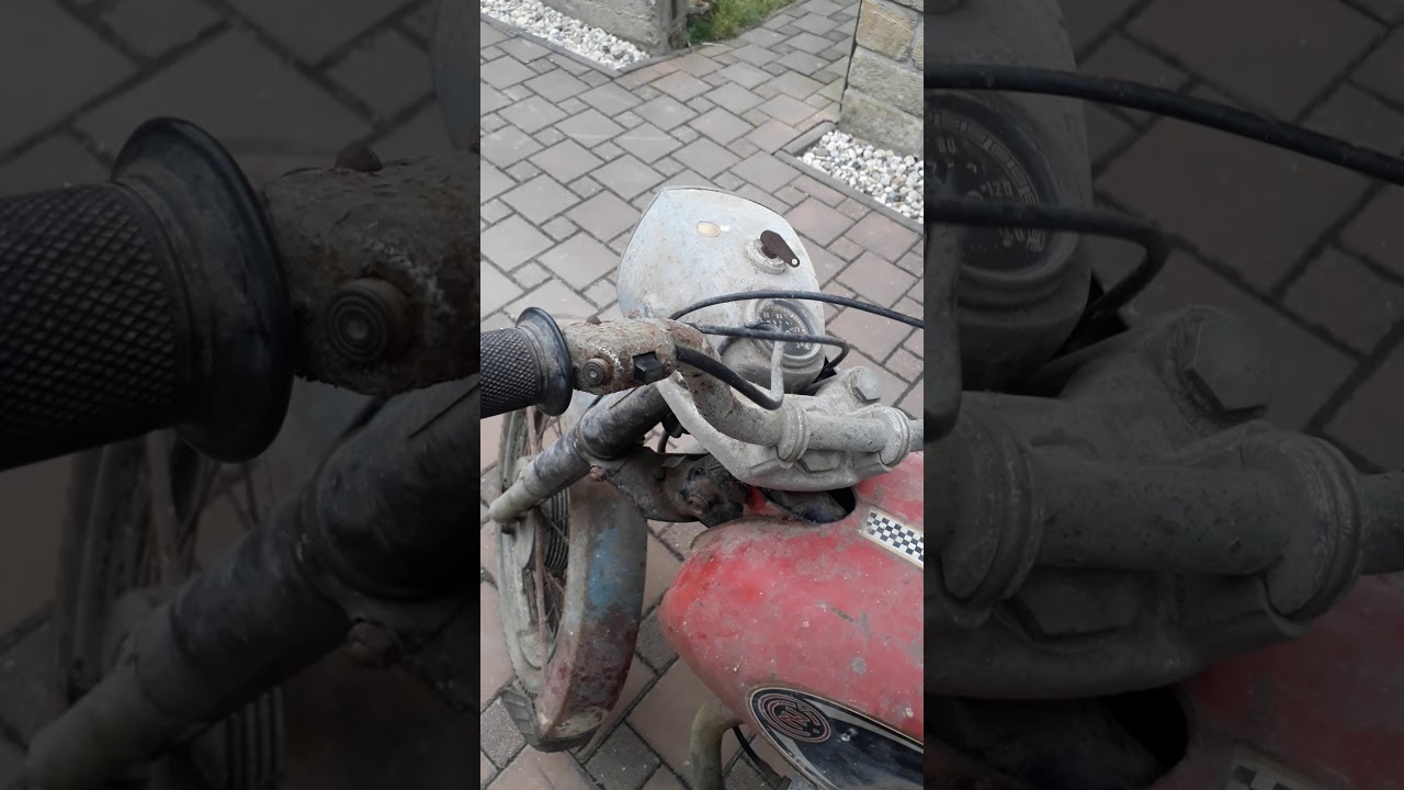 ČZ 477.01 posilube a start po 44 letech