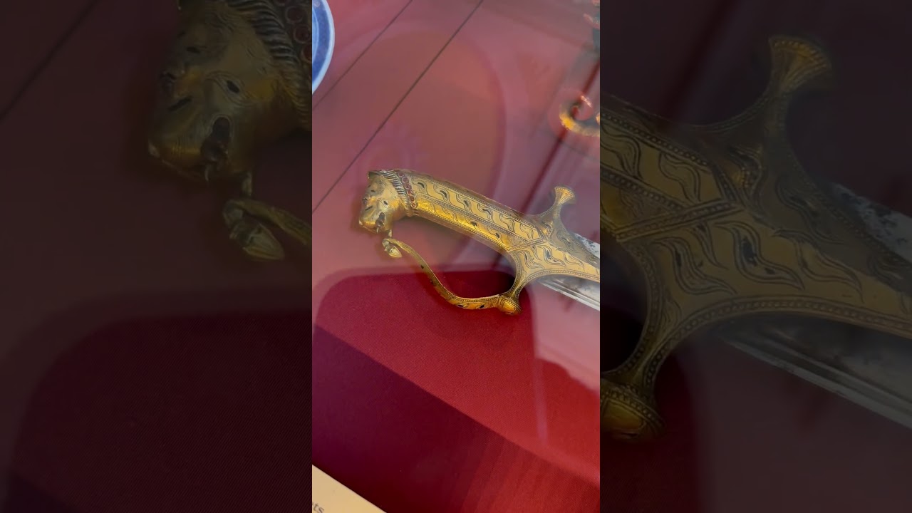 Tipu sultan&rsquo;s sword 🔥 #london #museum