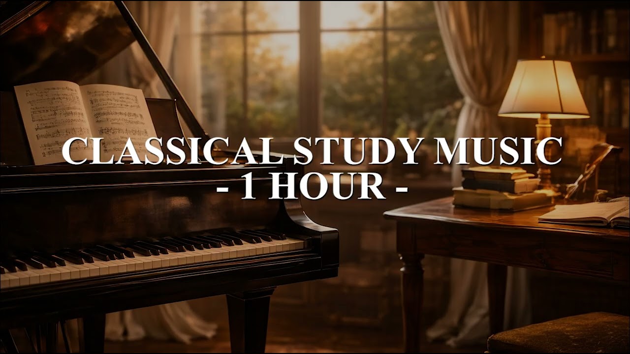 Classical Study Music (1 Hour) • Calm Piano Focus Music