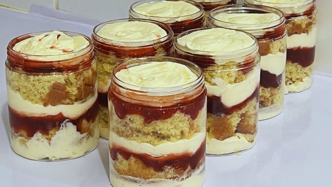 How to make Cake Jars | Cake jar business | How to make cake jars for sell