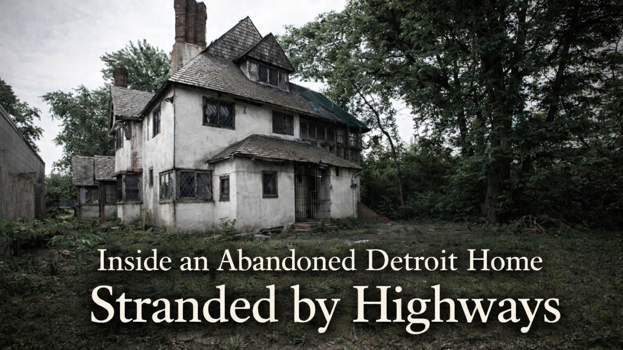 Внутри заброшенного дома в Детройте, застрявшего на обочине автомагистрали | 1989 W Grand Blvd