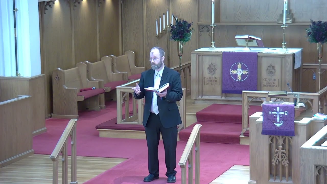 2 18 2026 Ash Wednesday Worship Service