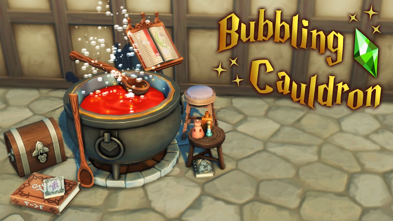 How to create WITCHY objects in the Sims 4 WITHOUT mods!