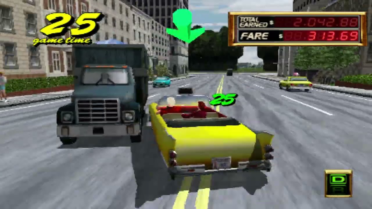 Crazy Taxi: Fare Wars [Sony PSP, 2007]