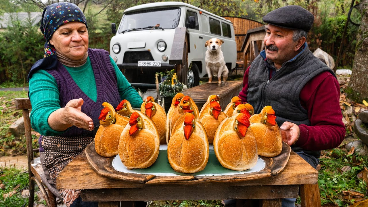 Домашний Куриный Хлеб | Деревенский и ароматный