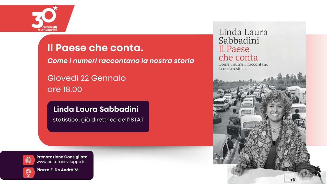 “Il Paese che conta”: Linda Laura Sabbadini e la statistica sociale