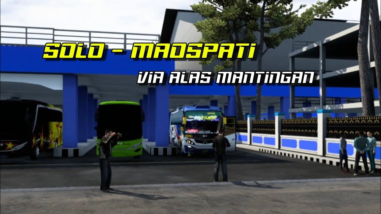 SOPIR SESS BLONG KANAN JAM SIANG SOLO - MAOSPATI ETS2