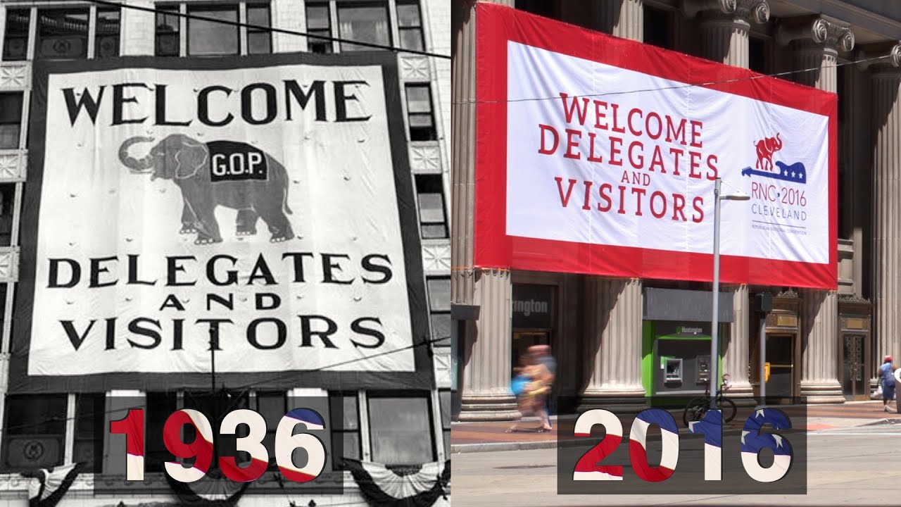 RNC Cleveland - 5 differences between 1936 and 2016