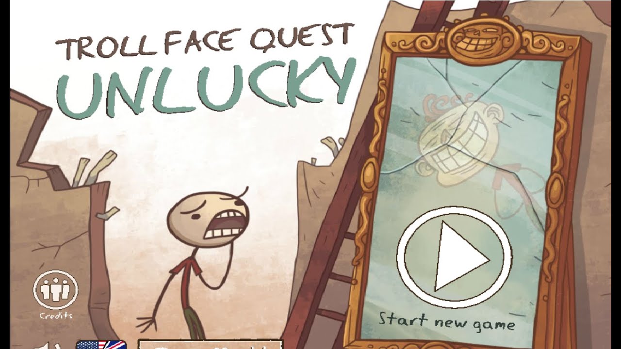 Troll Face Quest Unlucky Walkthrough