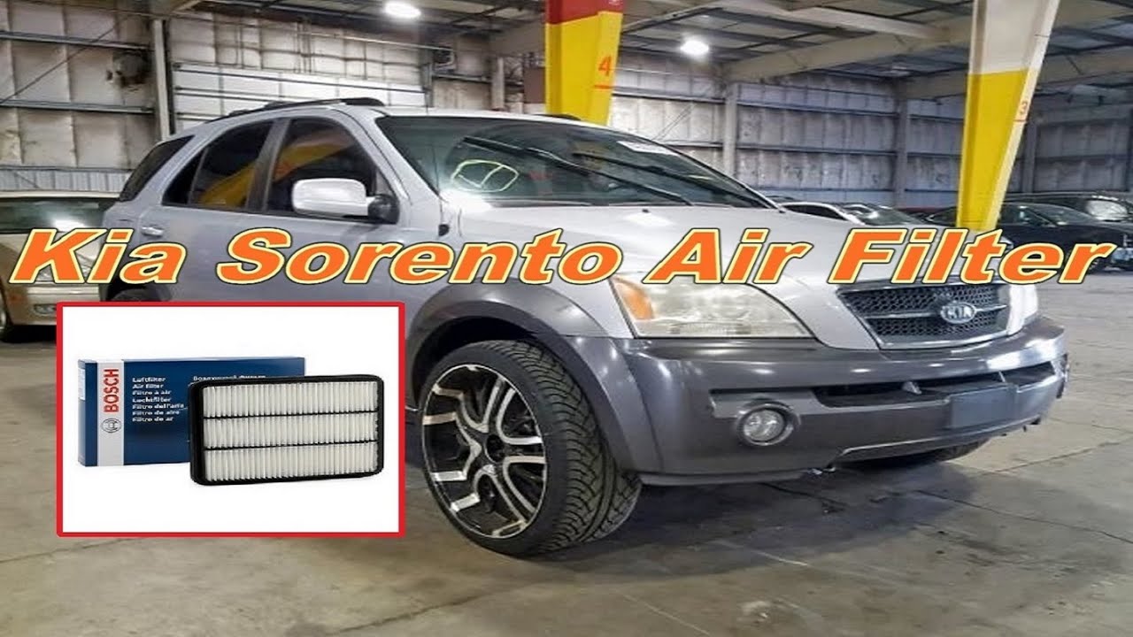 Kia Sorento 2005 Air Filter Replacement