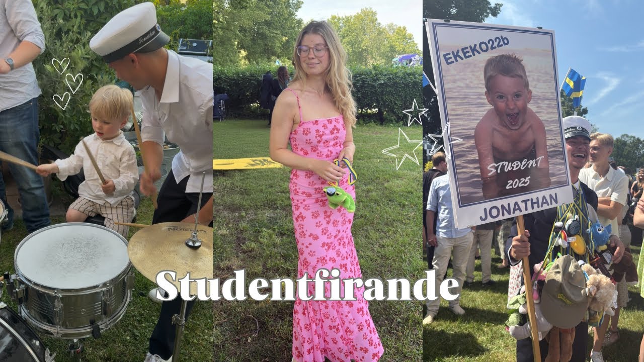 Firar studenten och hänger på stranden