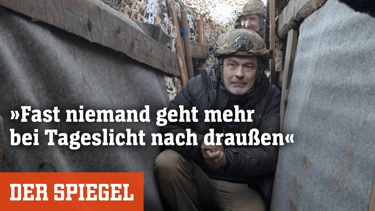 Frontbericht aus dem Donbass: »Die Gefahr von Drohnen lauert überall« | DER SPIEGEL