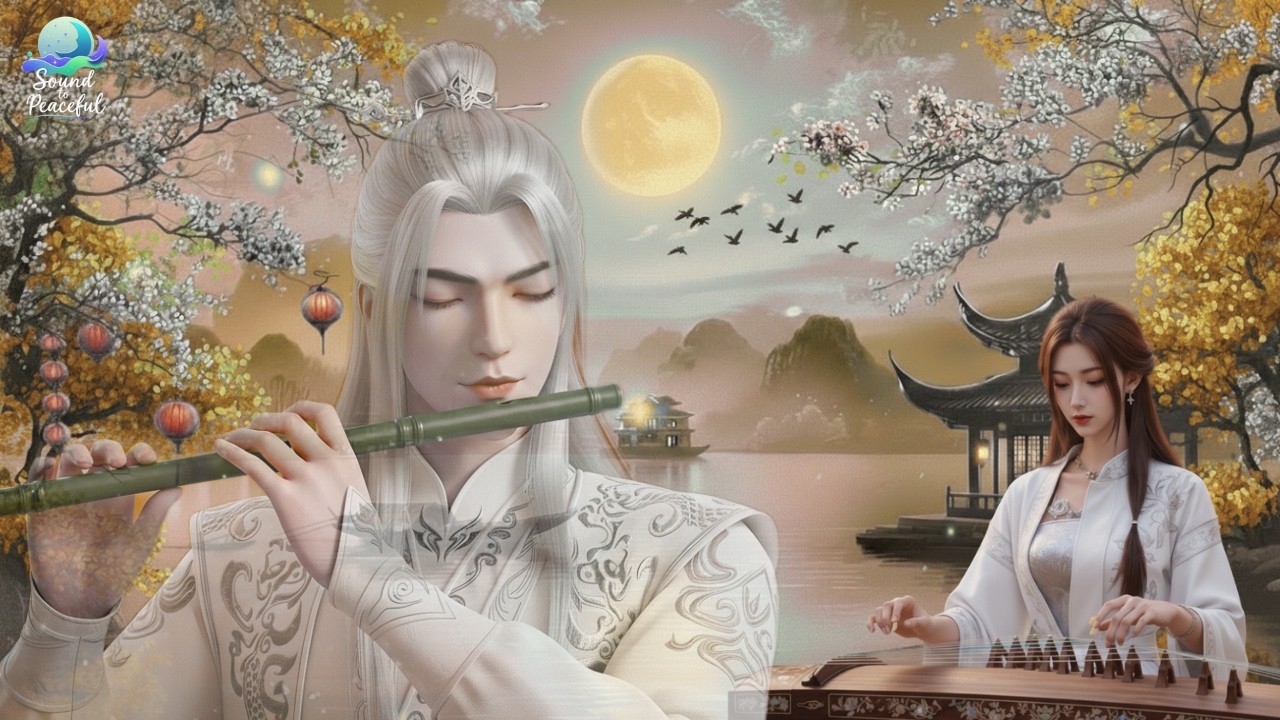 Chinese Zen Music: Bamboo Flute, Erhu & Guzheng| Relaxing Music, soothing Music@soundtopeaceful