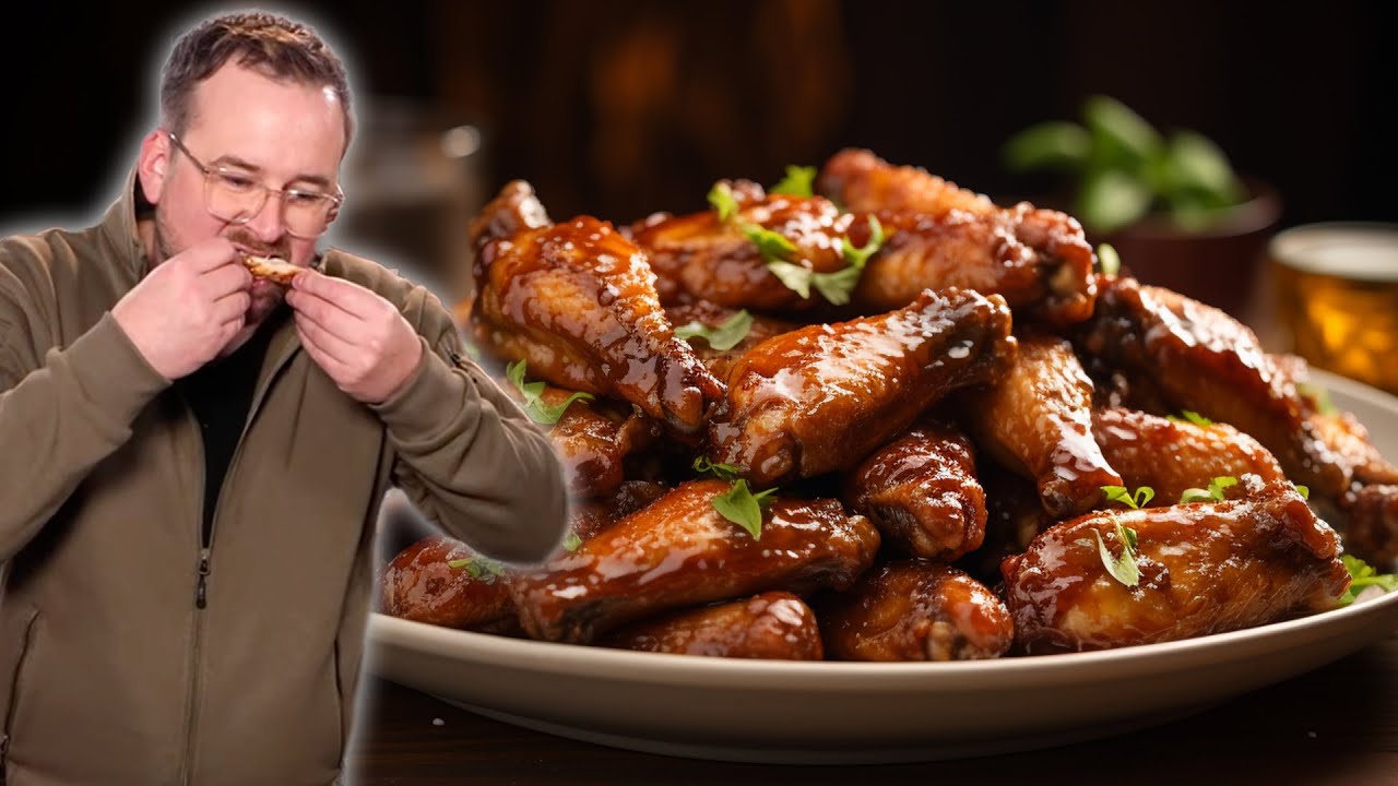 Schnelle Chicken Wings mit Whisky Glaze 🔥