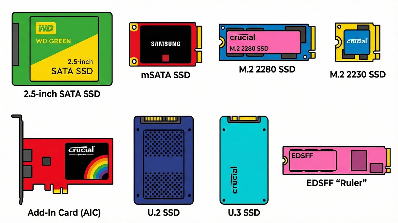 Every SSD Type Explained In 8 Minutes!