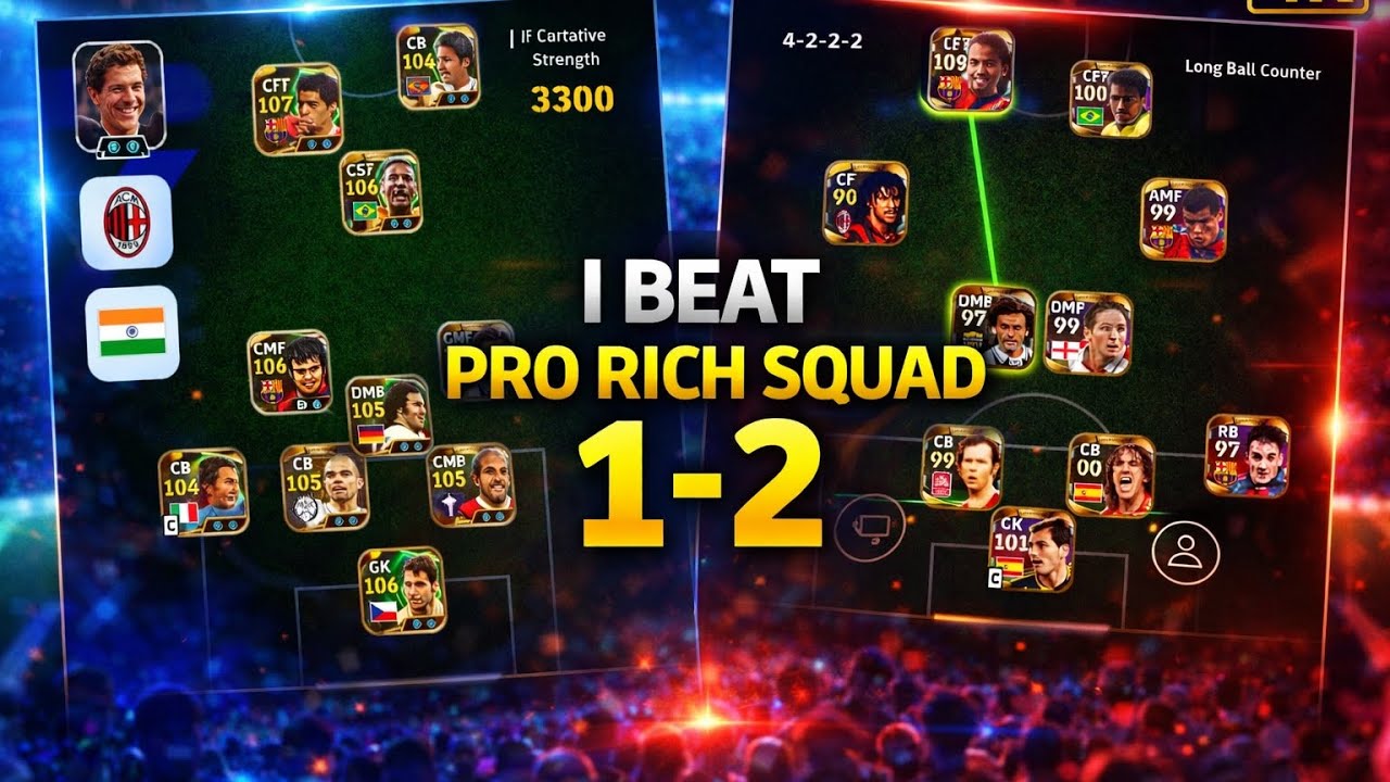 How I beat Pro rich squad🔥😱 #efootball #efootball2026 #gamingshorts 