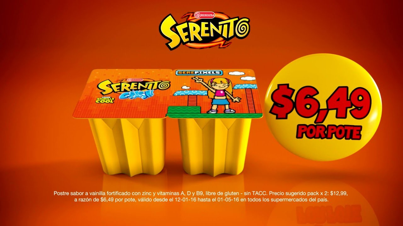 ¡Pixelate con Serenito Vainilla!