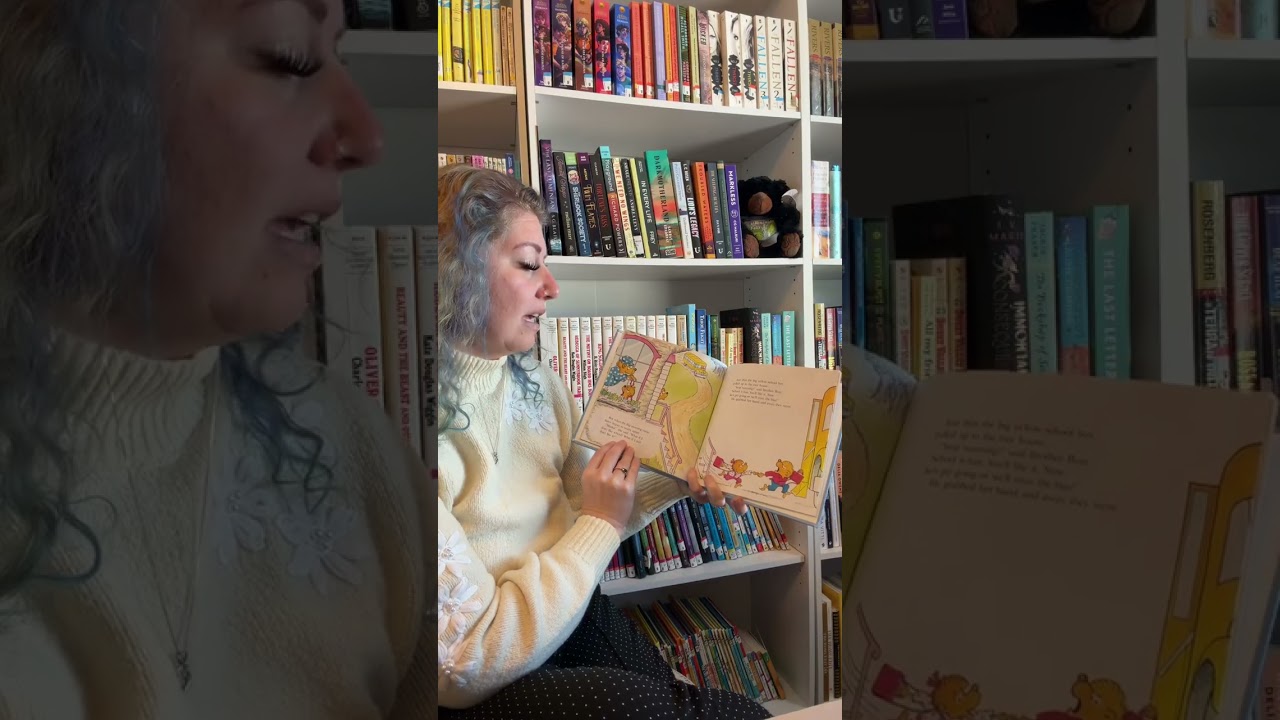 The Berenstain bears go to school #auntie #books #kidsbooks #childrensbooks #reading #booktube 