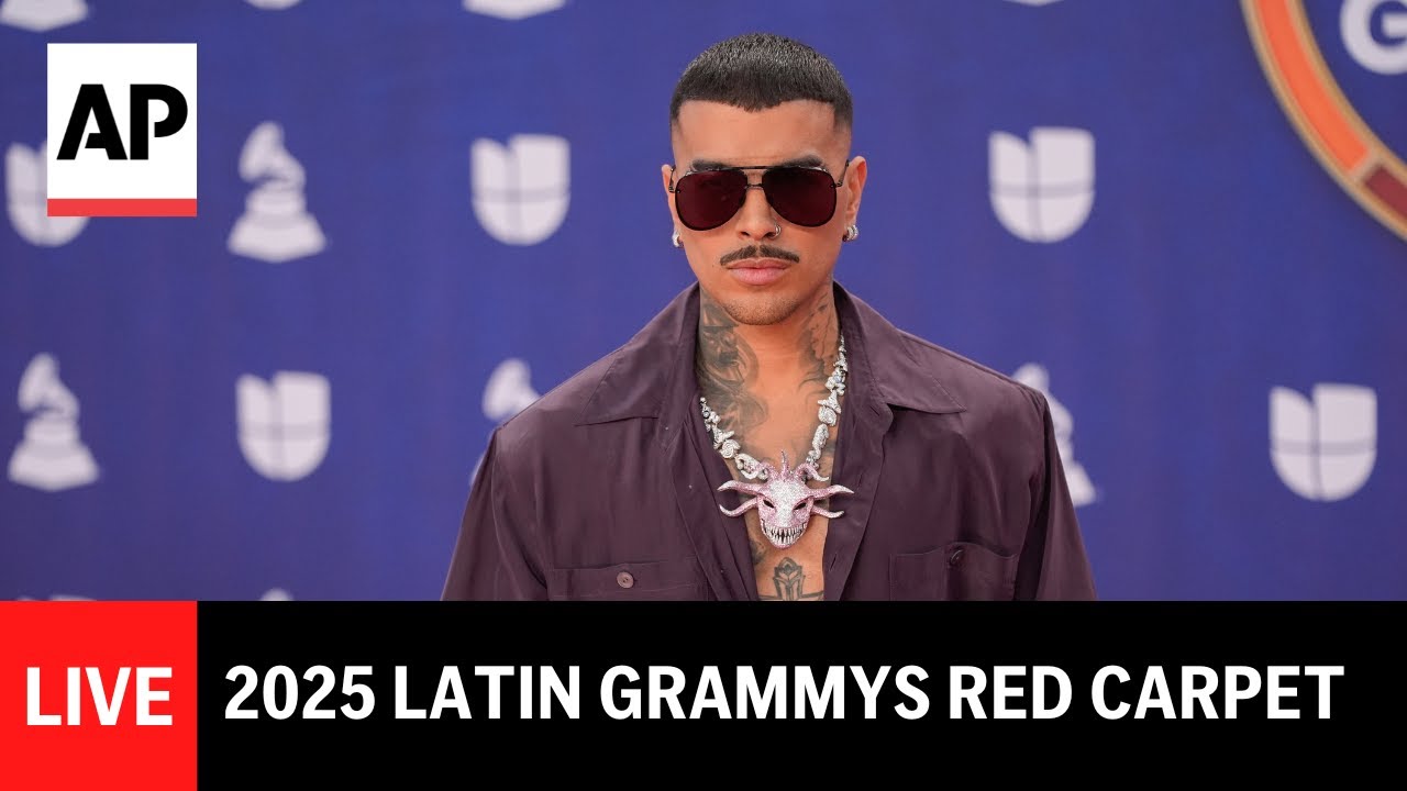 Latin Grammys 2025: LIVE from the red carpet (EN VIVO)