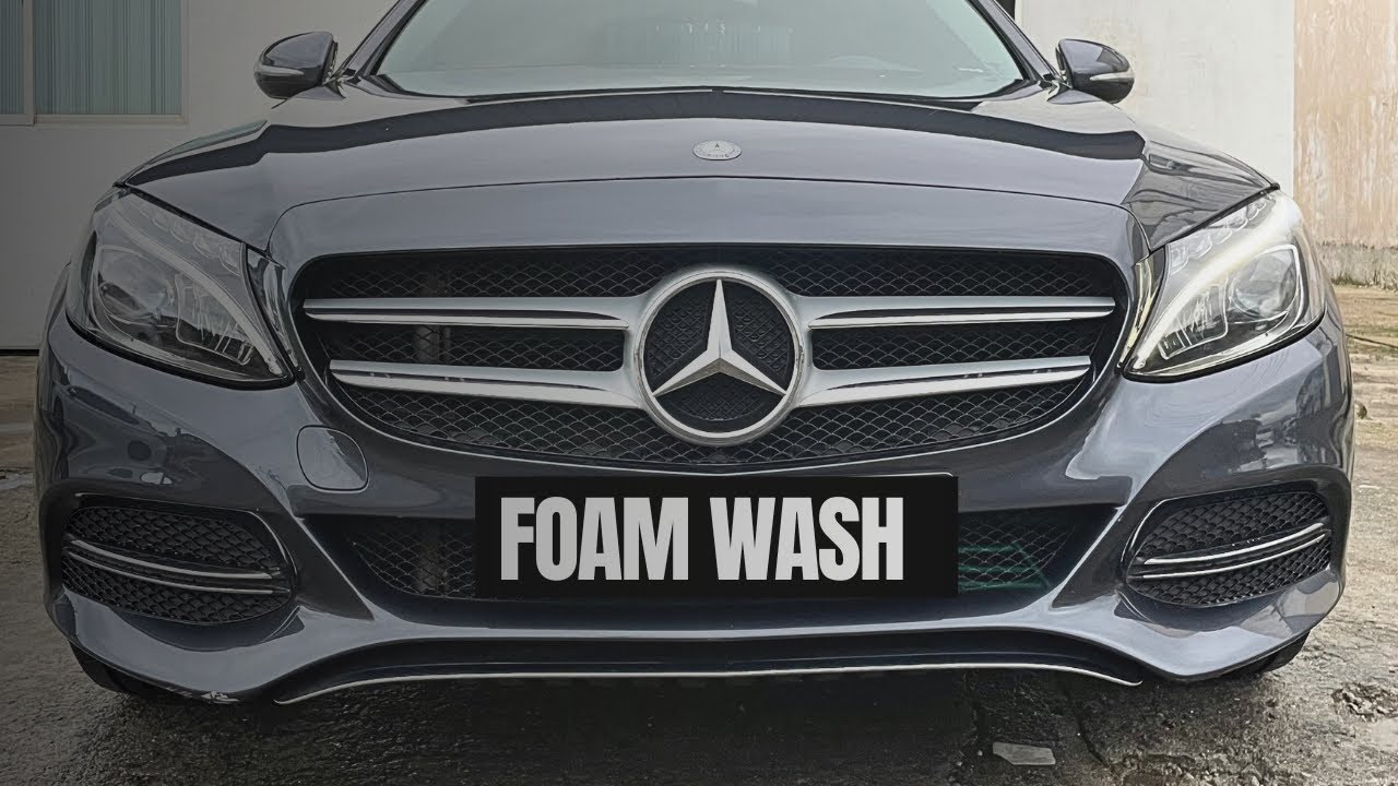 Lavagem Premium em uma Mercedes C180 – Brilho e Proteção de Alto Nível!
