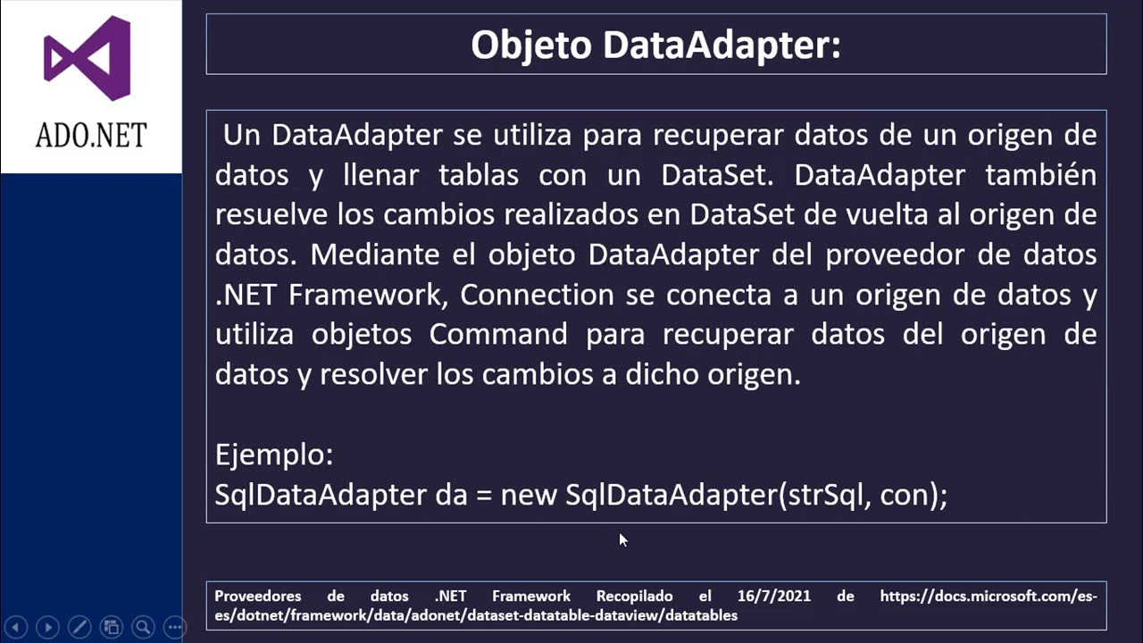 Acceso a datos con Ado.Net desde C#
