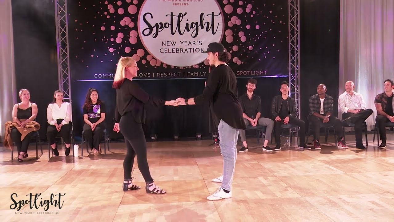 Spotlight New Year's Celebration 2023 Champions Jack & Jill - Jesse Lopez & Tatiana Mollmann