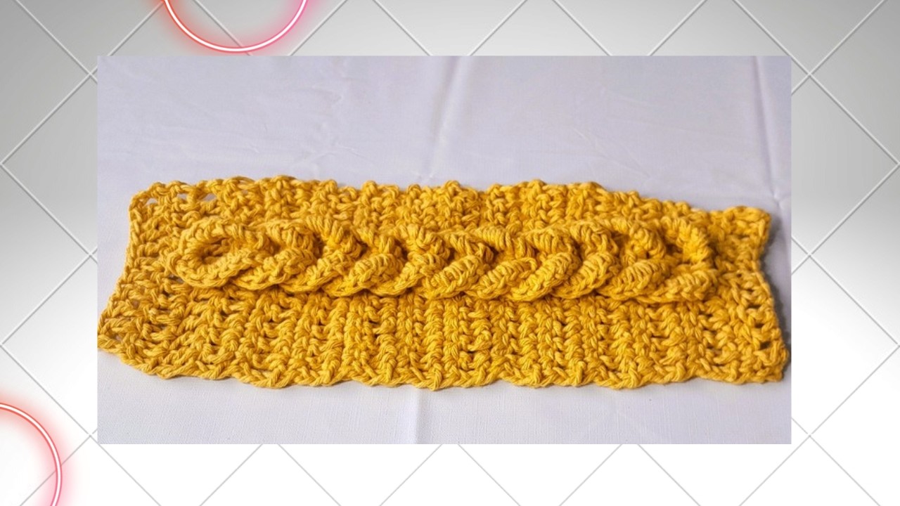 TRANÇA DE CROCHÊ EMBUTIDA/PASSO A PASSO#trançaembutidadecrohcê#tutorial #trançadecrochê