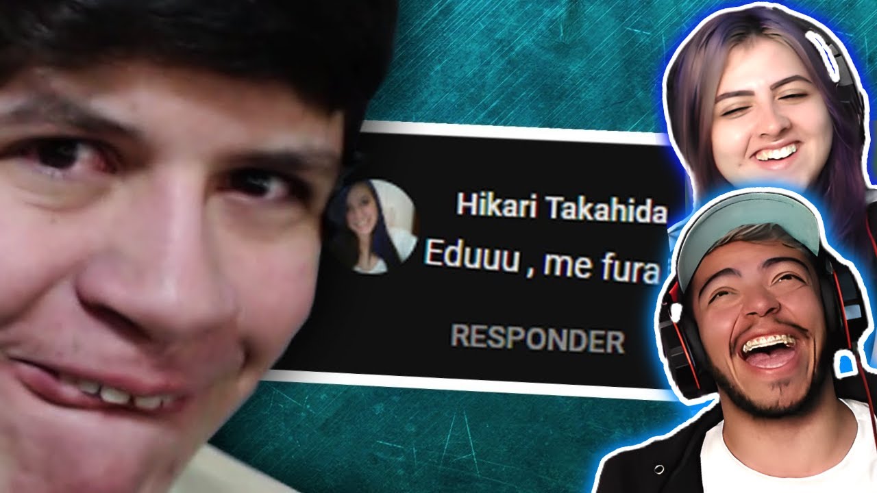 REACT (Games EduUu) LEND0 C0MENTÁRIOS ESTRANH*S LENDO#9