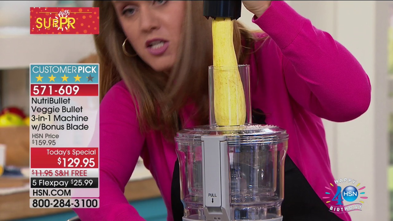 HSN | Kitchen Innovations Celebration featuring Veggie Bullet 07.31.2017 - 12 AM
