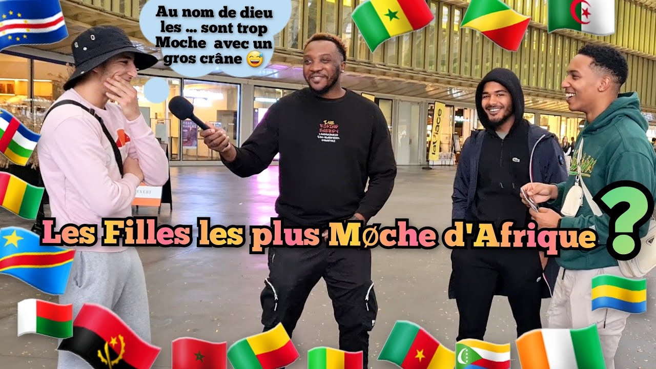 De quel Nationalit&eacute; sont les Femmes les Plus M&oslash;che D'Afrique ? 😱🌍  ( #microtrottoir )