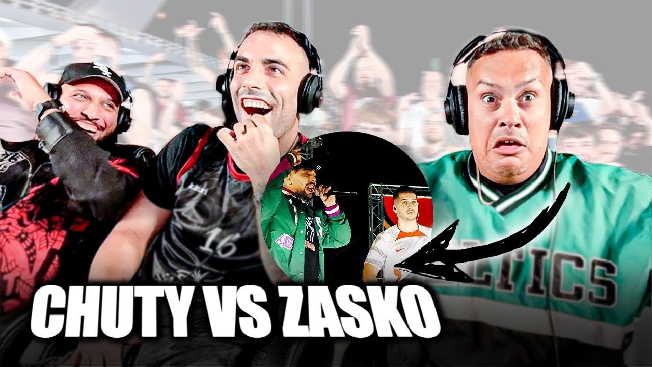 🔥  ZASKO saca su PRIME 🔥 / CHUTY vs ZASKO 🥵 / REACCIÓN desde el PÚBLICO 😱 #fmsvalencia 💣