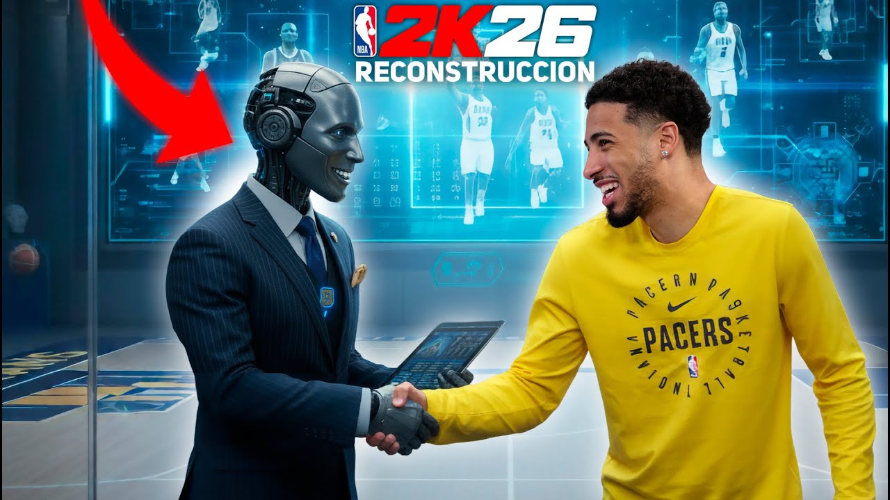 ChatGPT RECONSTRUYE a los PACERS en NBA 2K ¿FRACASA? #2 - AIRCRISS