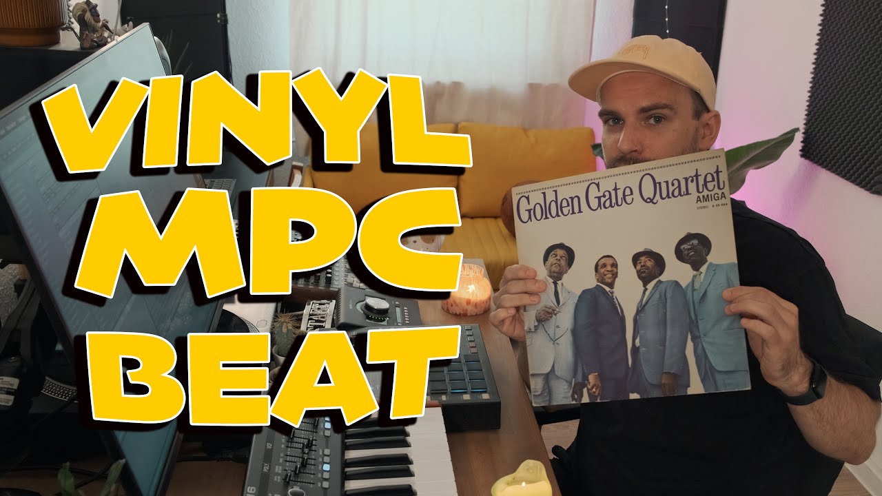 AKAI MPC ONE - Sampling Vinyl + Analog Synth to Rap Beat  ||  Staft