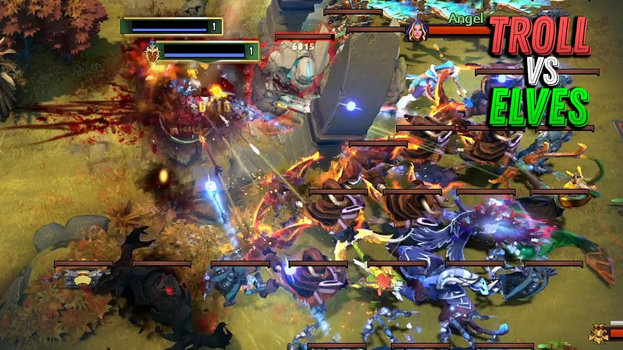 Troll VS Elves - Dota 2