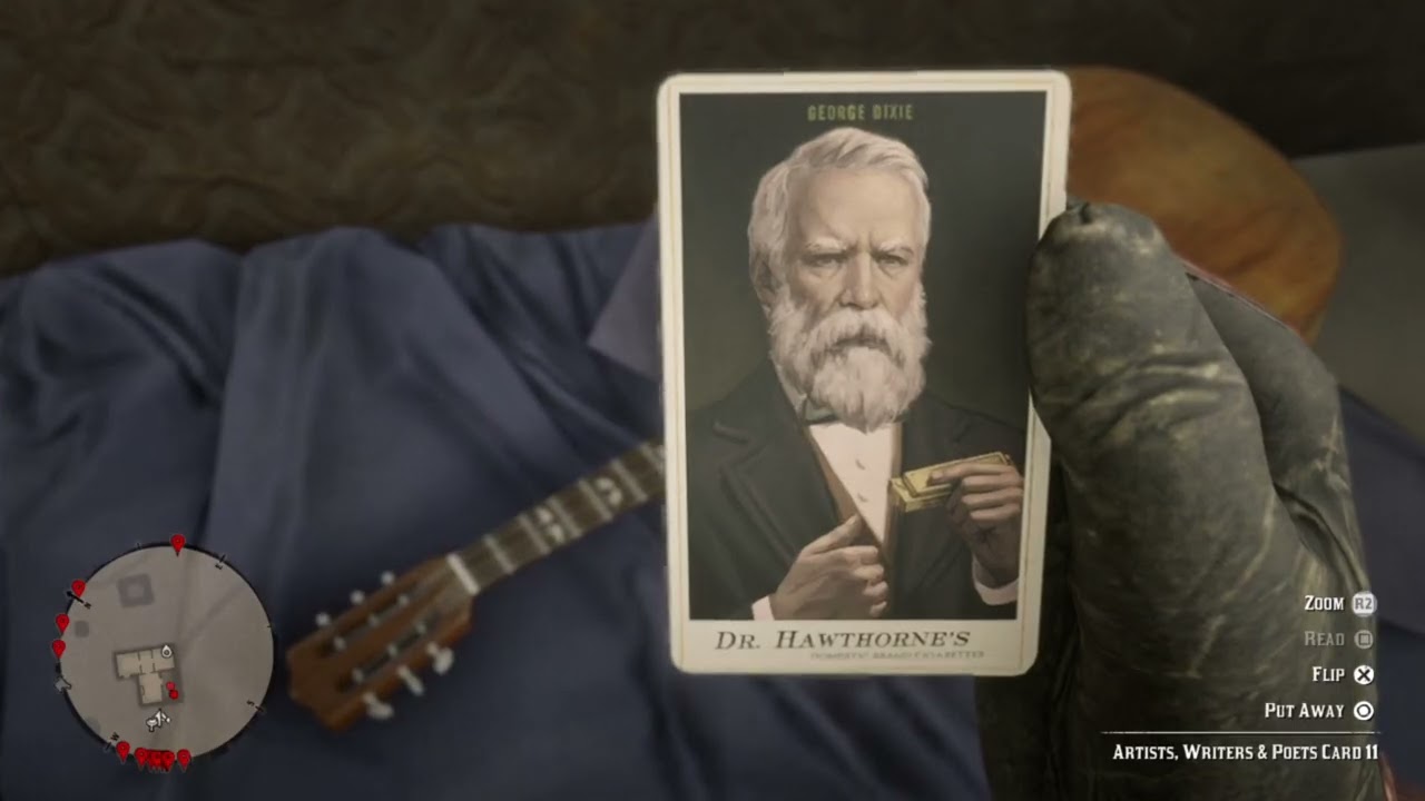 RED DEAD REDEMPTION 2 SPIDERWEB MYSTERY GUITAR WARS
