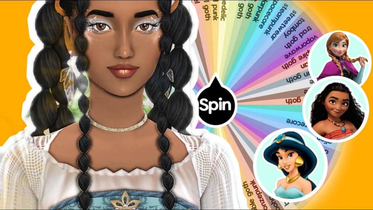DISNEY PRINCESSES as RANDOM AESTHETICS in the Sims 4! With CC Links