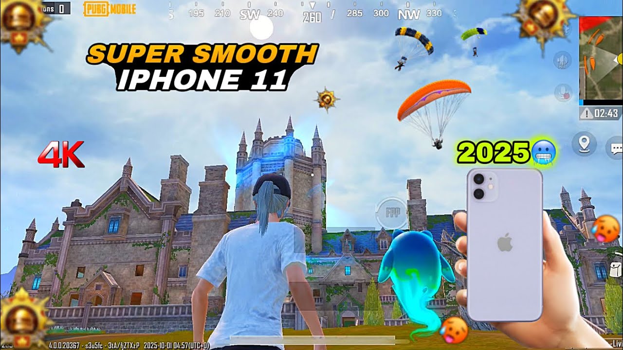IPHONE 11 PUBG TEST IN 2025😍|super smooth| PUBG gaming test 🔥
