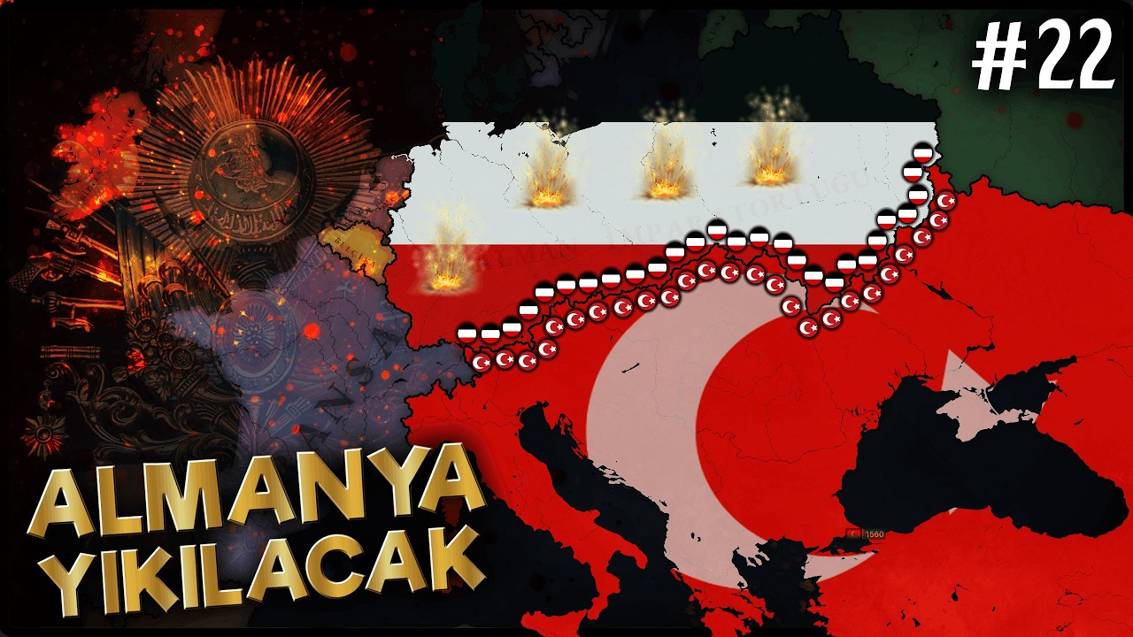 ALMANYA'NIN SONU.. | AGE OF HISTORY 3 | 1.DÜNYA SAVAŞI OSMANLI - #22