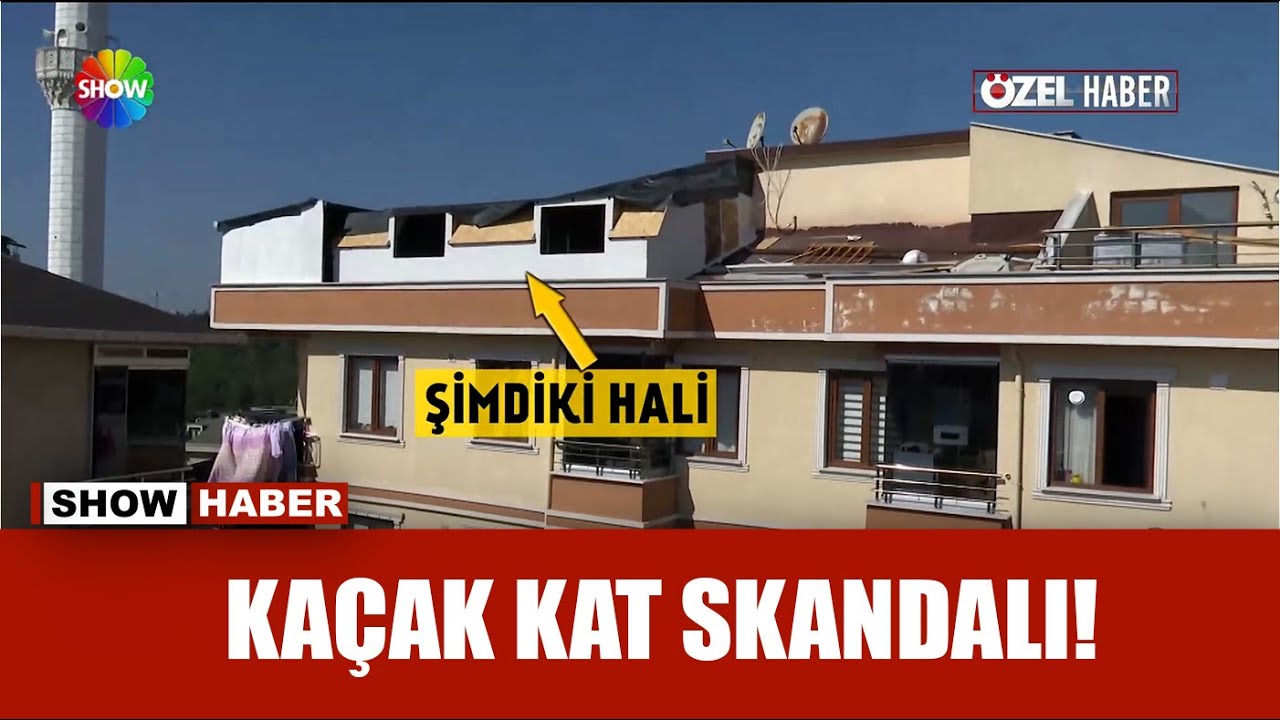 Tadilat izni aldı, kaçak kat çıktı!