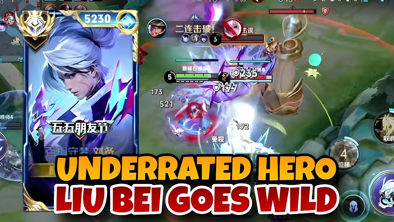 LIU BEI UNLEASHED 😤 DESTROYING ENEMIES IN PEAK RANK | HONOR OF KINGS